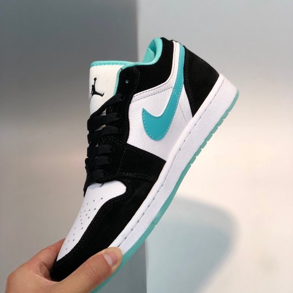 Blue new Nike Air Jordan men\'s running shoes